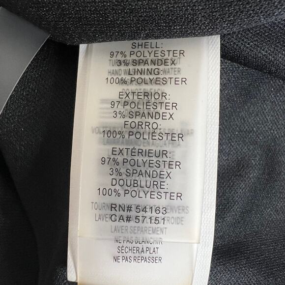 Y2K Sequin Slip Dress Size 14 Blue Green Black Party Prom Babydoll Cocktail - Picture 7 of 8